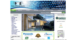 Desktop Screenshot of powerwholesaleelectric.com